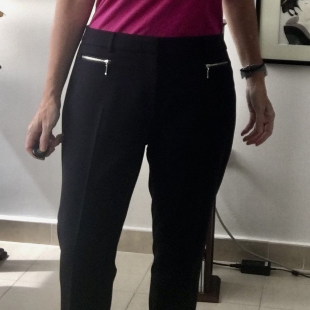 M & S Navy Dress Pants - Size 8-10